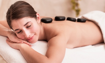 Masaje relajante con piedras calientes de 30 minutos - Estetica Criss