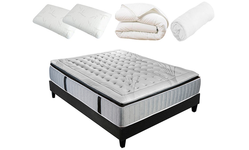 Image 7: Matelas à ressorts ensachés et en mousse à mémoire de forme