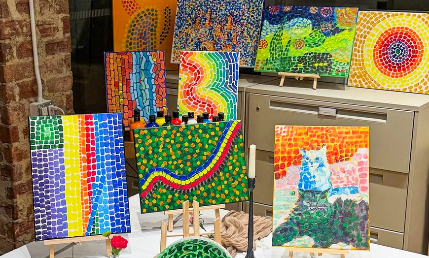 Image 4: Explore Creativity w/ 2-Hour BYOB Canvas Painting for 1, 2 or 4 People