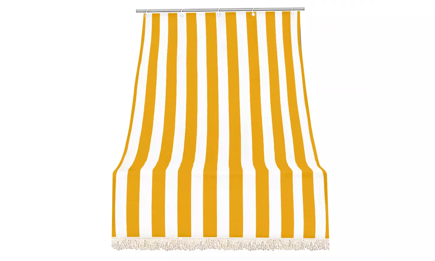 Tenda da sole a righe