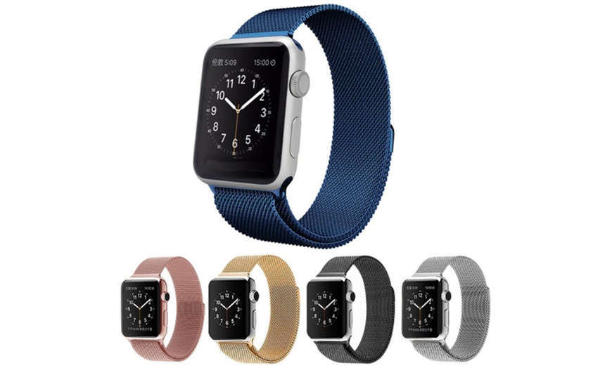 Image 1: Bracelet compatible Apple Watch