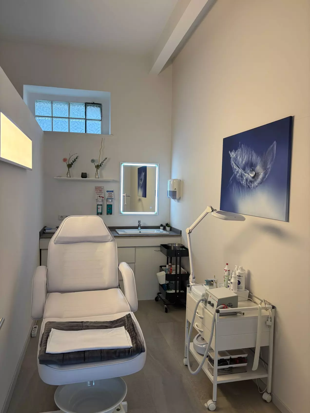 Fußpflege inkl. Fußbad opt. mit Nagellack