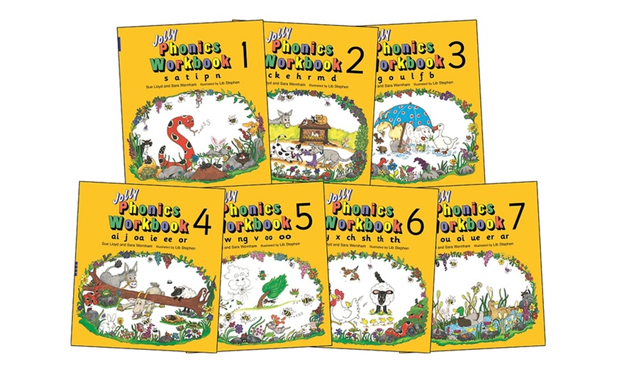 Image 1: Jolly Phonics Workbook Set