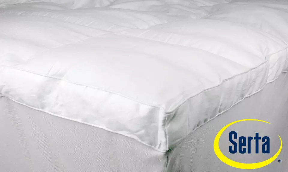 Serta Perfect Sleeper Fiber Baffle Box Mattress Topper - Primary Image