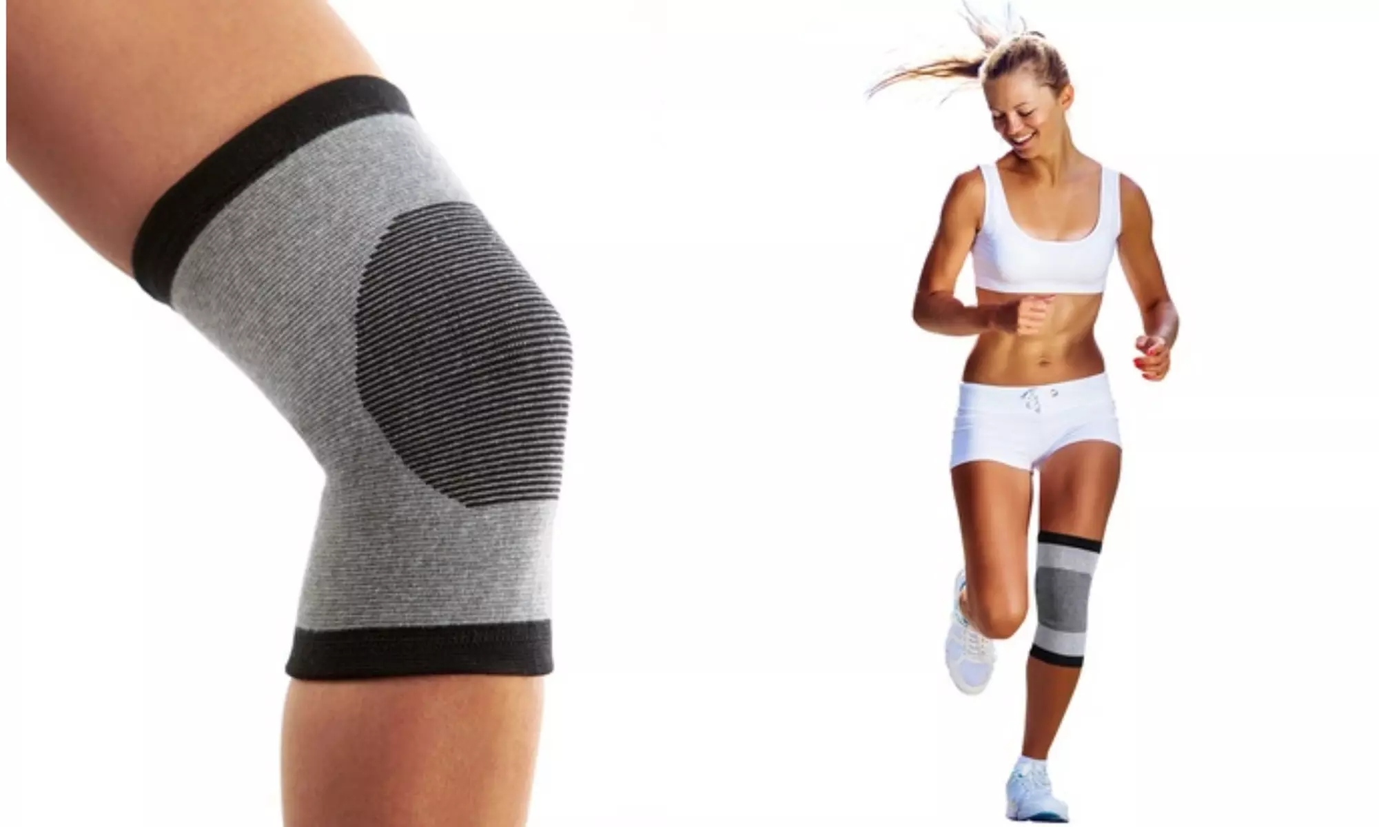 XFit Bamboo-Infused High-Energy Knee Sleeve