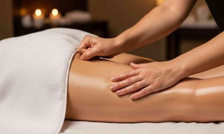 60 minutos de lipodrenaje en piernas, caderas, glúteos y abdomen con masaje relajante - Wellness Estímulo