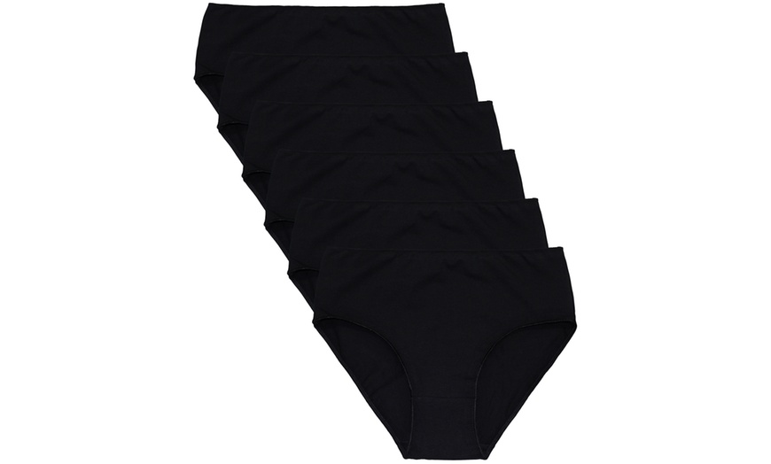 Image 14: Lot de 6 ou 12 culottes slip ou midi taille haute Coconuda