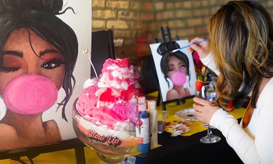 Image 3: Intimate Dessert Candle Making and Painting Experience