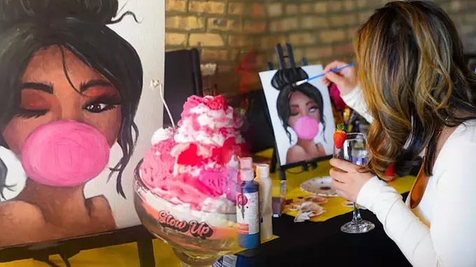 Intimate Dessert Candle Making and Painting Experience