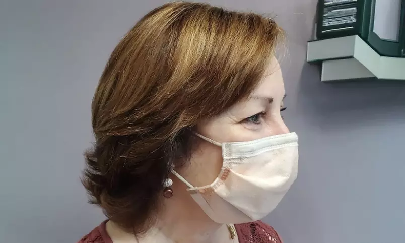 Haircut, Blowdry, with Blowout, Ombre, Partial, or Full Highlights