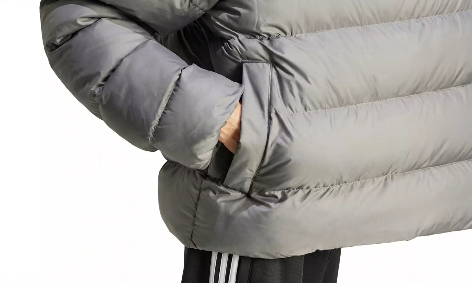 Adidas Men's Hooded Puffer Jacket