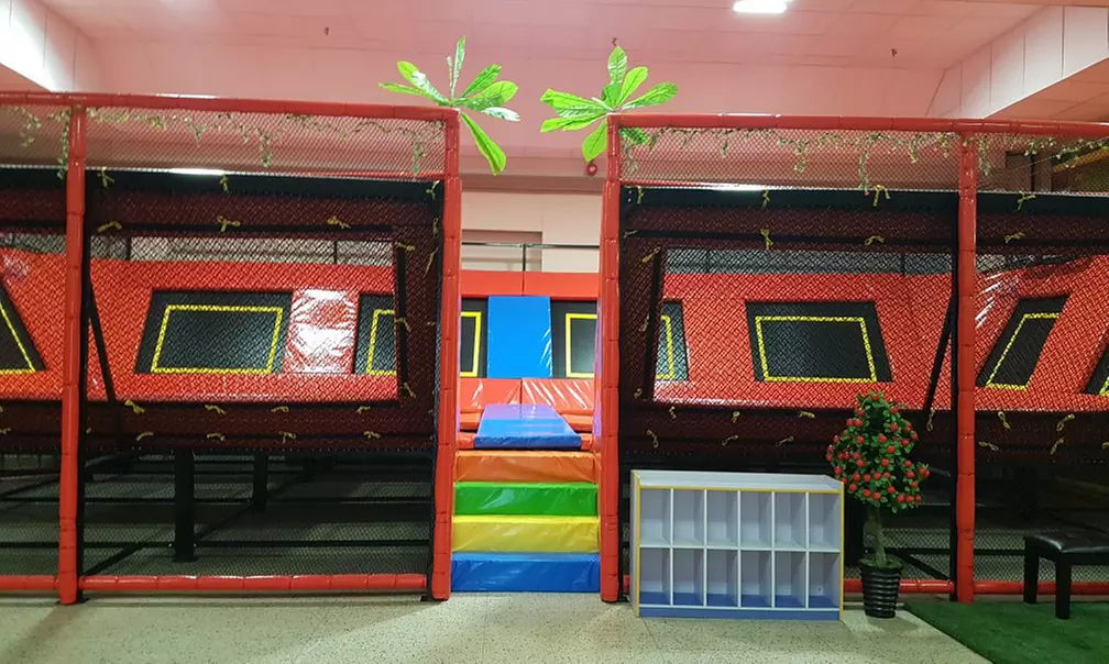 Two Playground Combo Passes at Jungle Hut Entertainment (45% Off) - Primary Image
