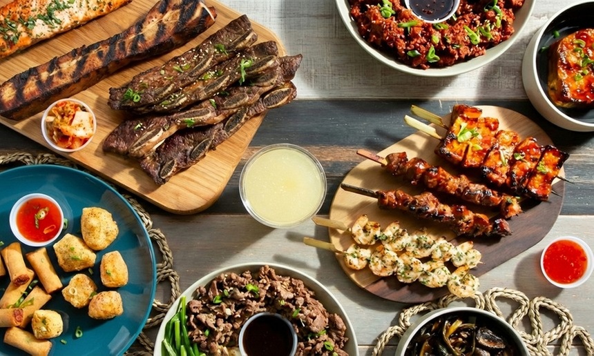 Enjoy Korean BBQ with $50 or $75 Towards Food and Drinks