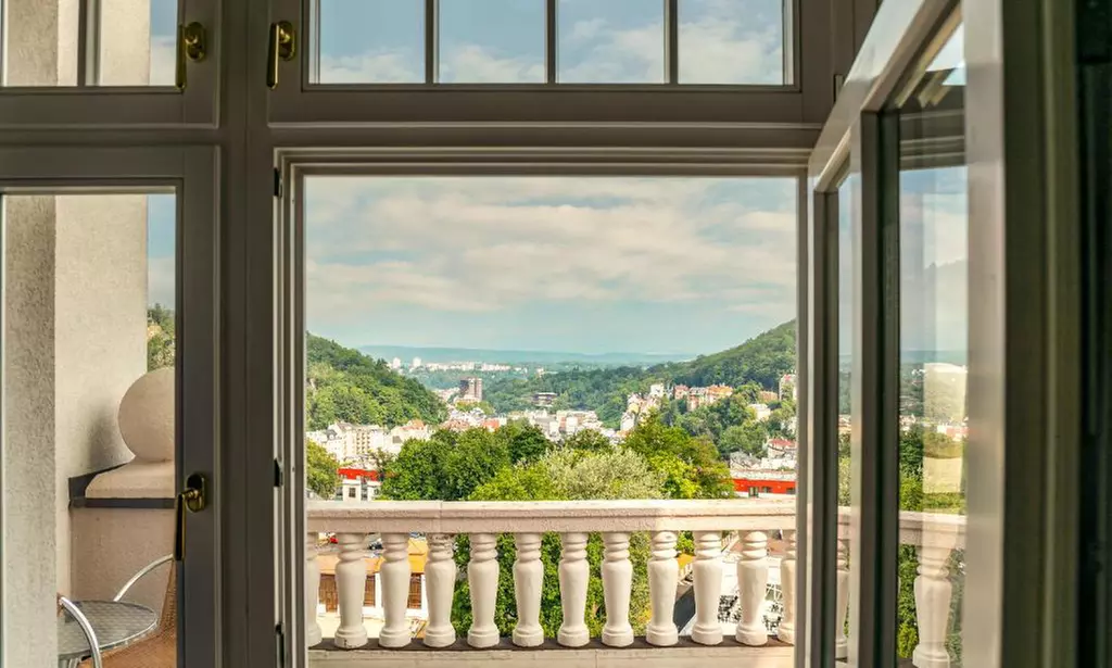 Karlovy Vary : chambre double avec demi-pension