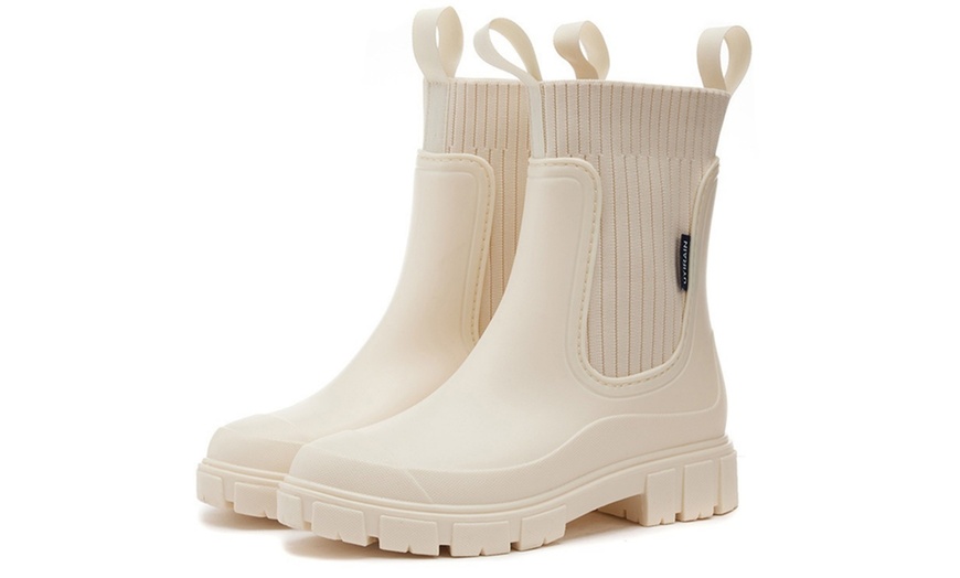 Image 12: Women's Chelsea Rain Boots