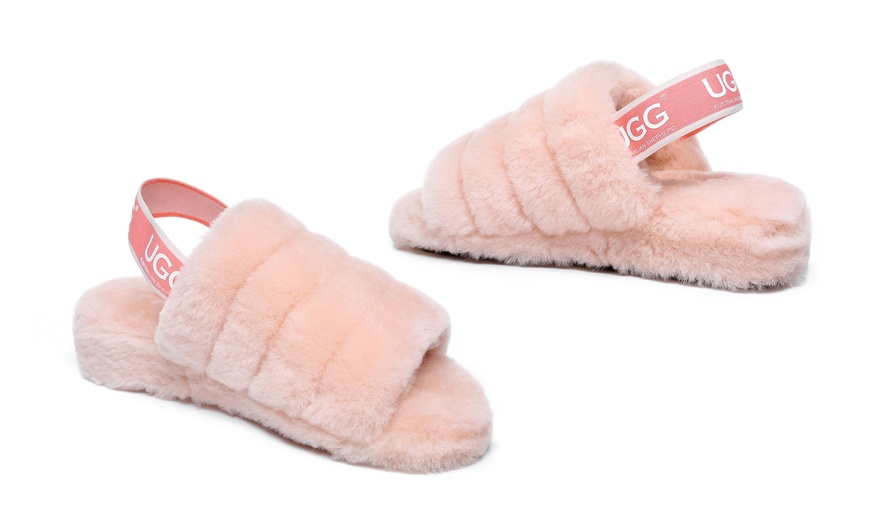 Image 14: UGG Puffy Slippers