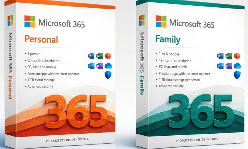 Image 8: Microsoft 365 Personal: 1-Year Subscription