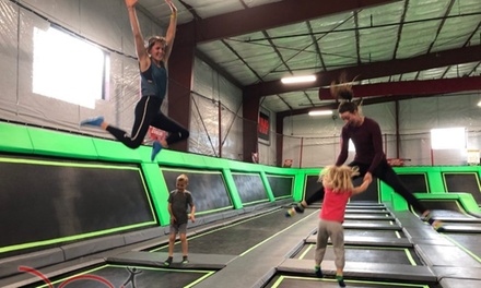 90-Minute Jump Pass for 1 Person, valid Any Day - Jump Time Bozeman