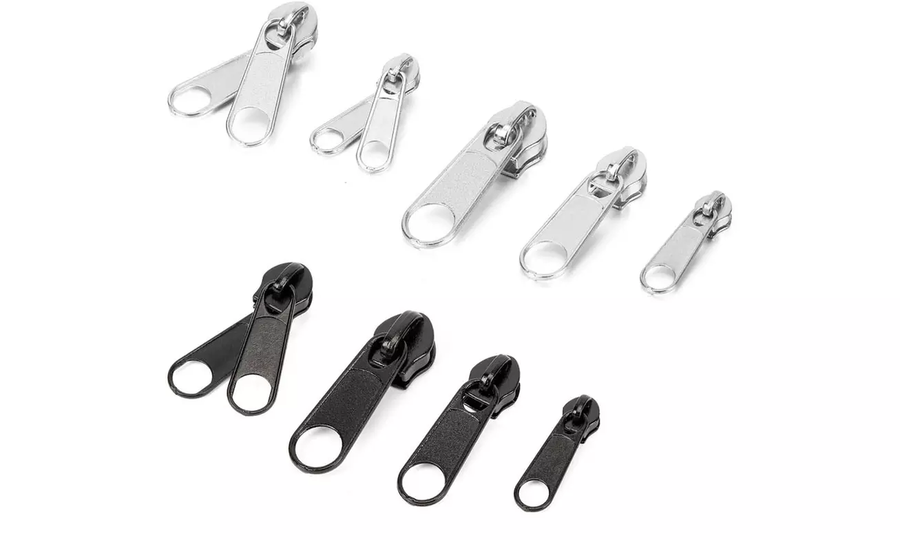 85Pcs Zipper Repair Kit & Replacemen Zipper Slider Set with Pliers