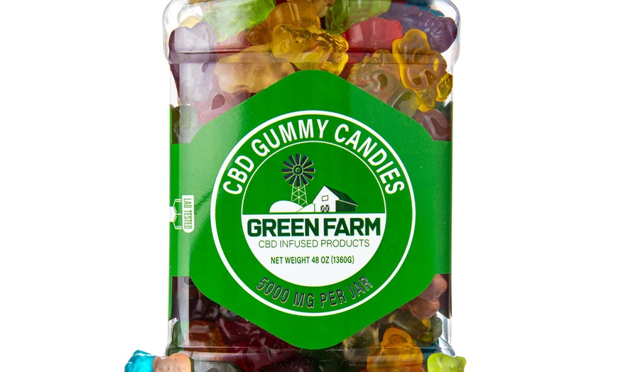 Image 5: Explore Green Farm CBD Clear Bears: 500 to 5000 MG Power
