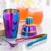 Image 1: Homiu Rainbow Stainless Steel Cocktail Set