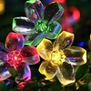 Image 13: 50 LED Multi-Coloured Solar Cherry Blossom Lights Options