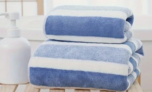 Two Piece Quick-Drying Absorbent Towel Set Two Piece Quick-Drying Absorbent Towel Set