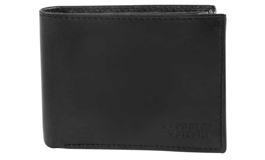 Image 3: Coffret cadeau en cuir Leonardo Verrelli