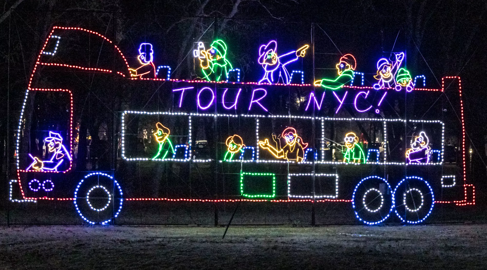 Entry to Branson's Premier Drive-Thru Christmas Lights Show