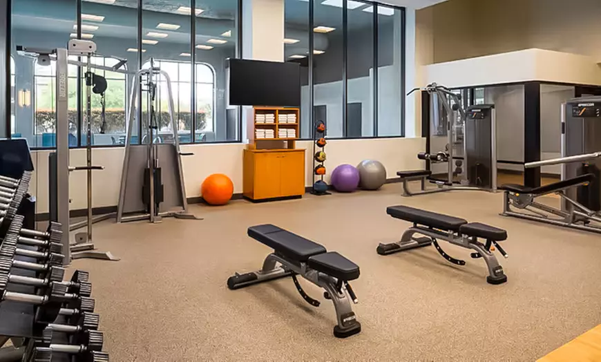 24-hour fitness center