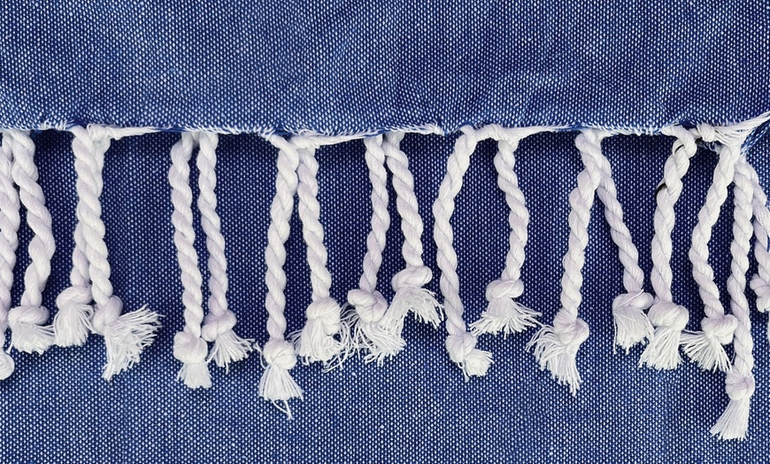 Image 6: Telo mare in spugna con pochette