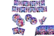 66-Piece K-Pop Inspired Disposable Tableware Set for Vibrant Parties - Image 2