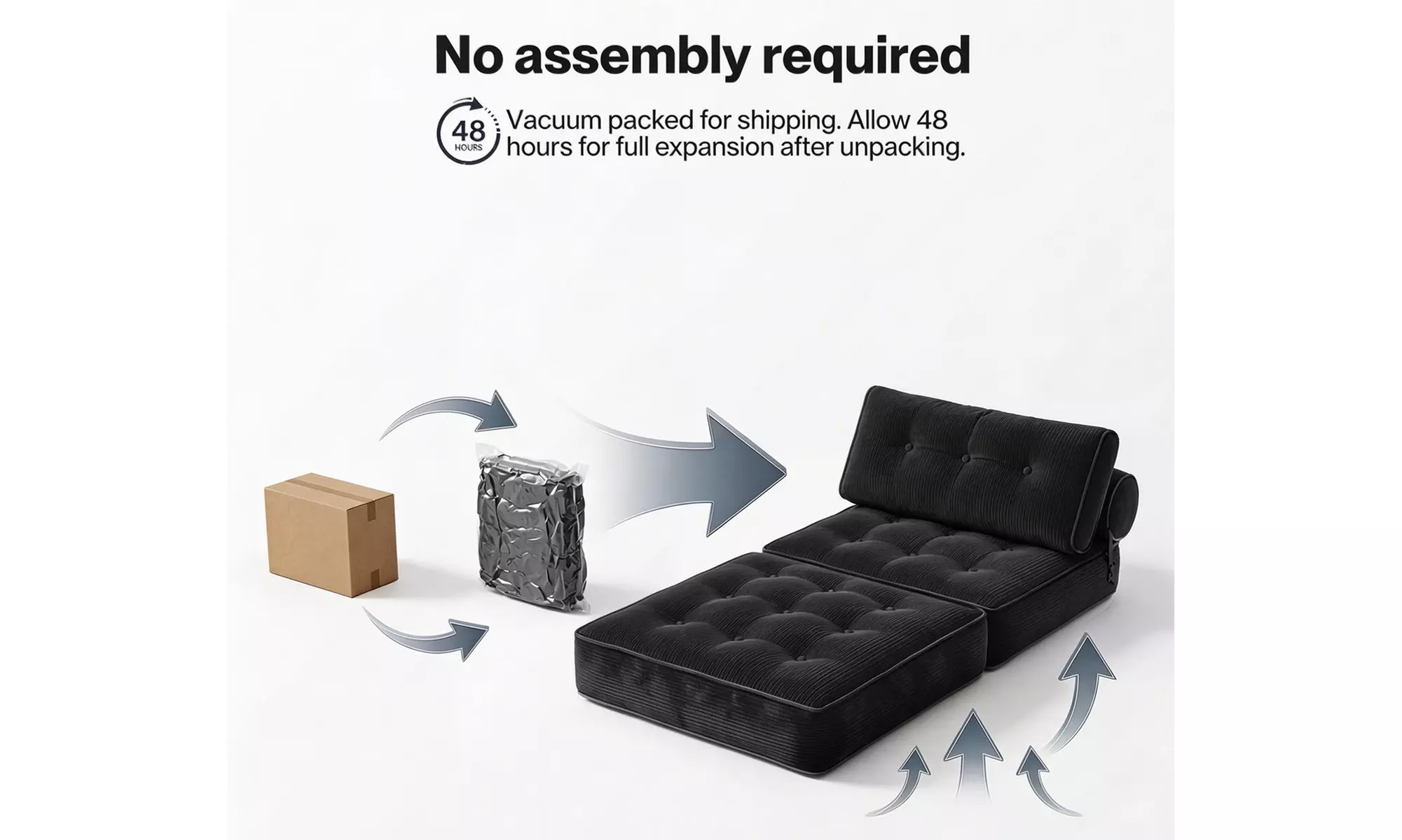 Levede Convertible Floor Sofa Bed