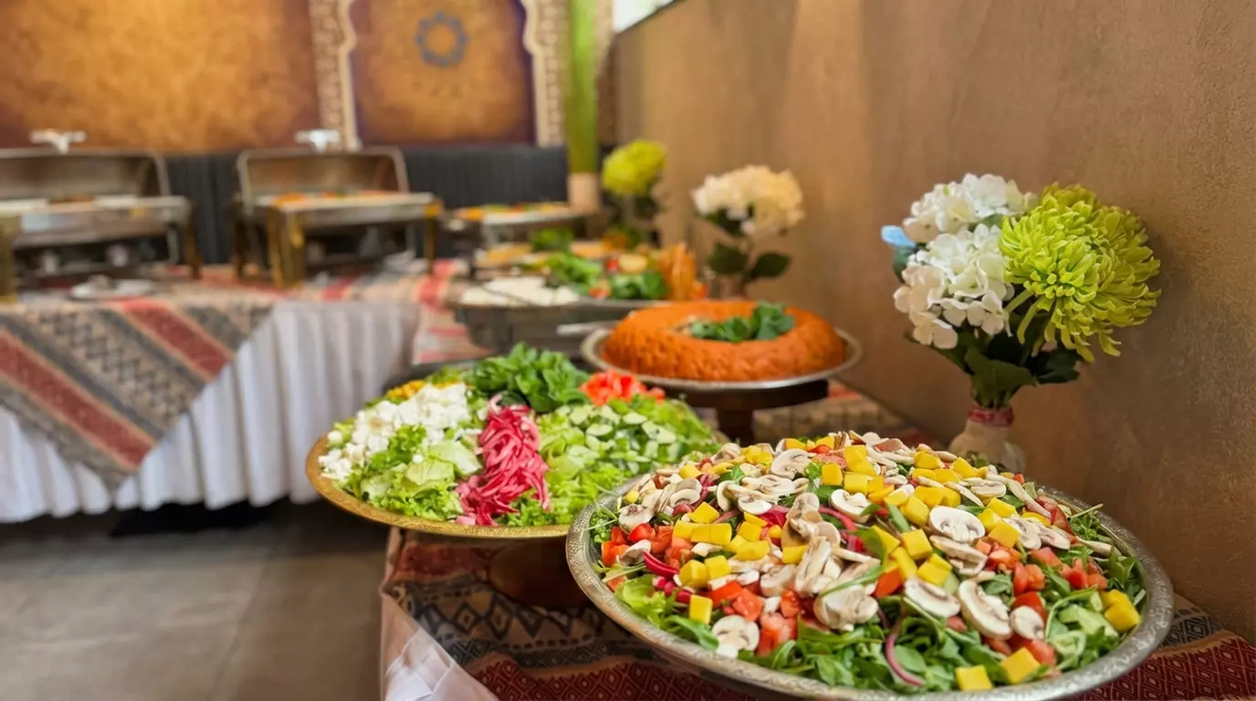 Orientalisches All-You-Can-Eat-Buffet für 1 bis 6 Personen