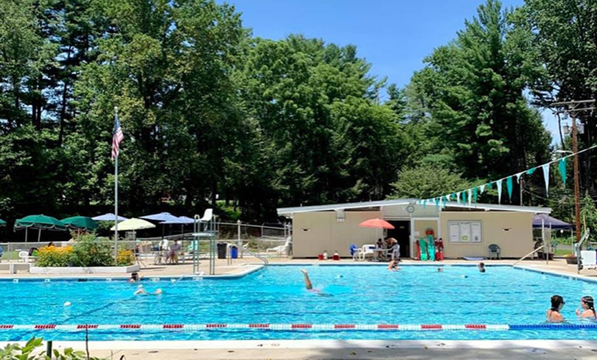 Image 1: Enjoy Poolside Events on June, July, August or Combo Family Membership