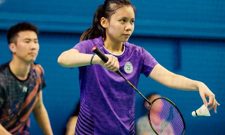 Off Peak 1 Hour Badminton Court Hire + 2 Complementary Rackets for 2 or 4 people - ACM Sports