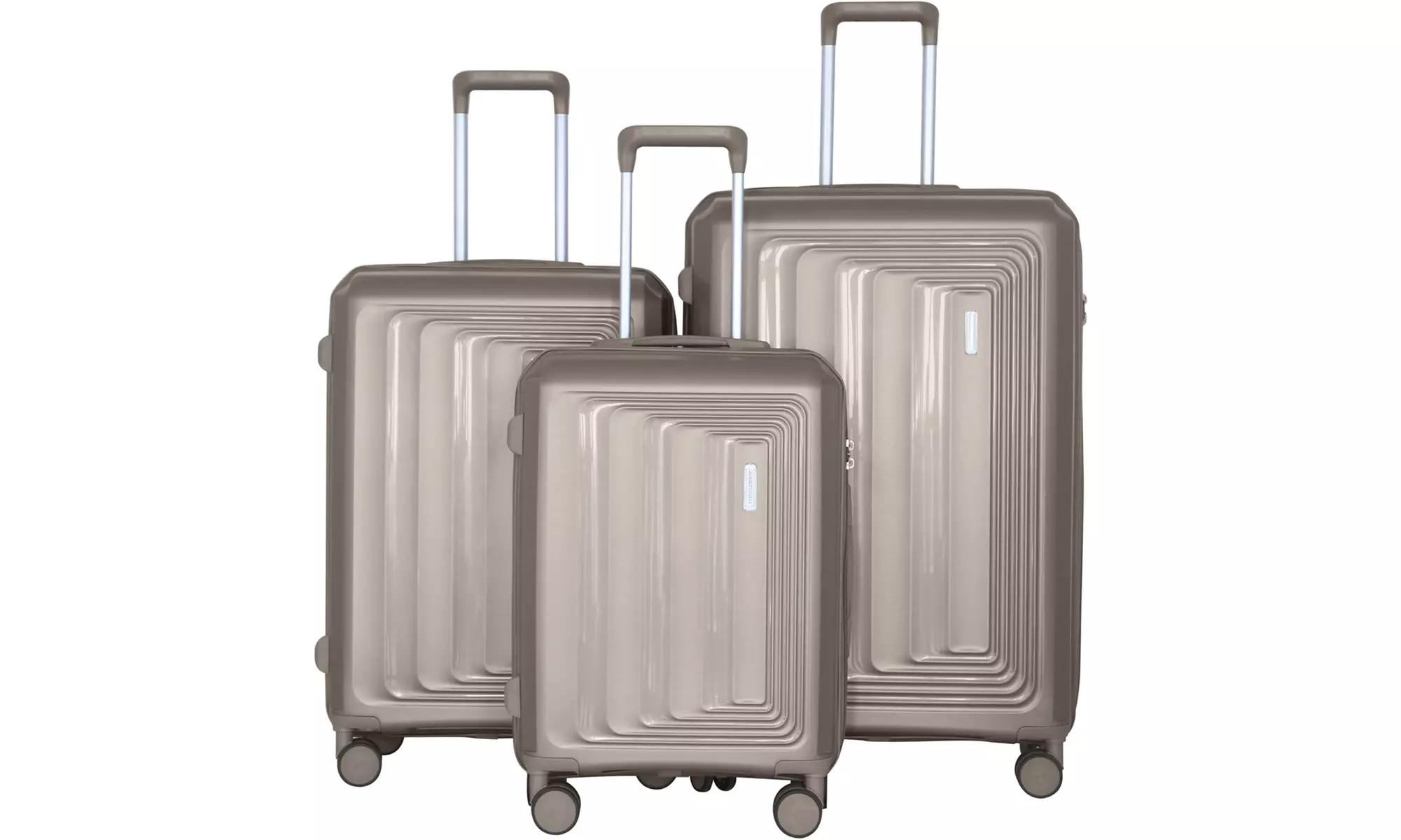 Set van 3 koffers met harde buitenkant van het merk Royalty Line