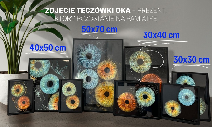 Image 1: Zachowaj historię w spojrzeniu – unikalne zdjęcie tęczówki oka