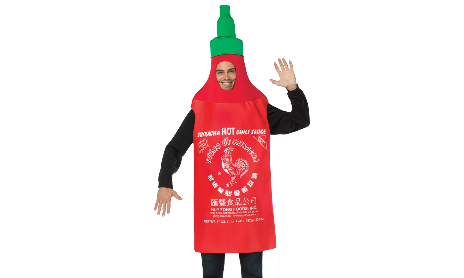 Men's Sriracha Tunic Costume - Primary Image