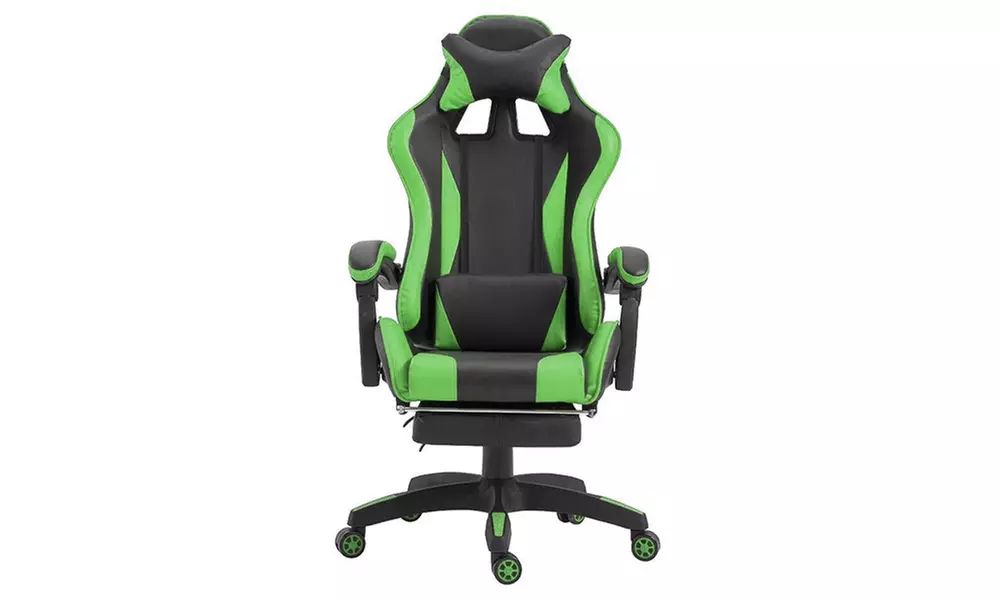 Sedia ufficio Gaming Azrace con poggiapiedi