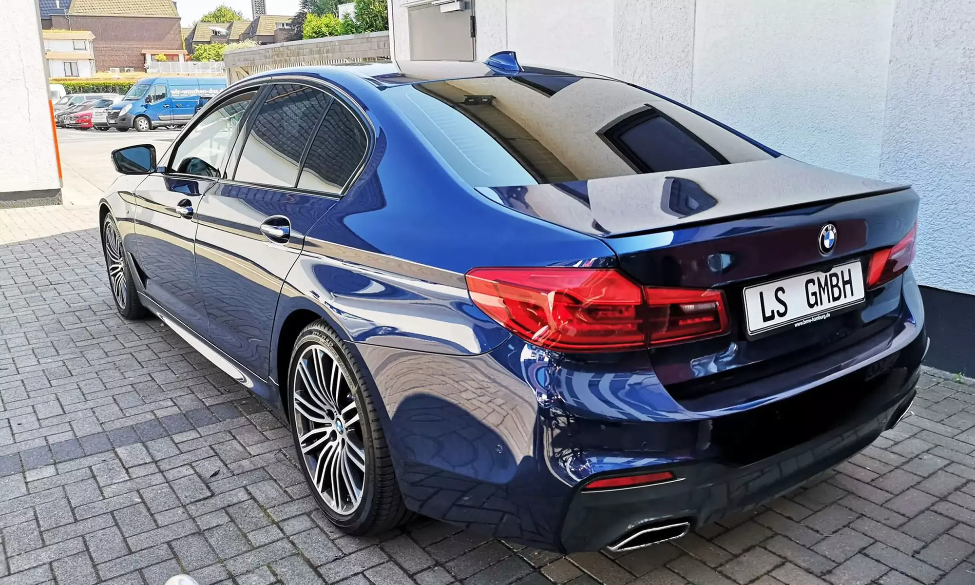 Scheibentönung für einen Kleinwagen (3-Türer)