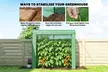 Outsunny Portable Indoor and Outdoor Green House with PE Cover - Image 6