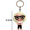 Image 8: Four-Piece Taylor Swift Doll Keychains in Eco-Friendly Silicone 