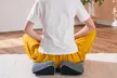 Cojín ergonómico de espuma viscoelástica de alta densidad, para silla, yoga o meditación - Second Medium