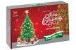 Calendario dell'Avvento ispirato ai Lego, set da costruzione con albero di Natale e stringa di luci a LED - Image 4