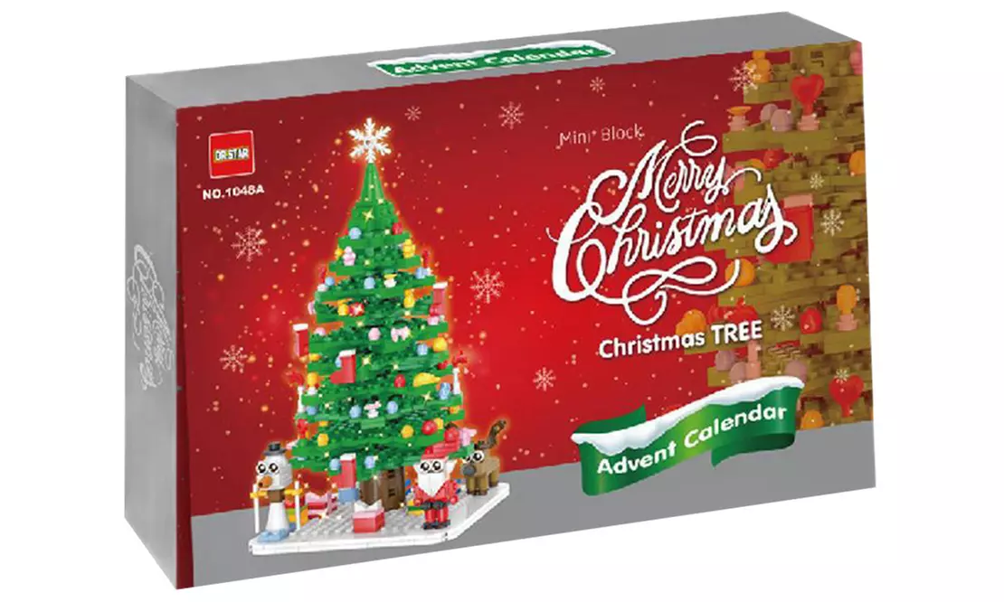 Calendario dell'Avvento ispirato ai Lego