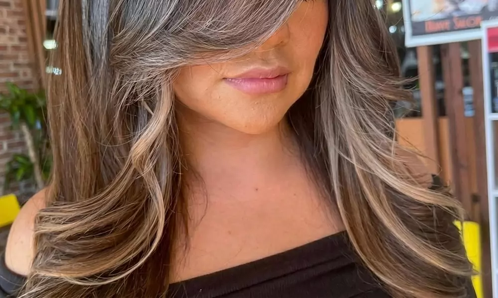 Professional Balayage Hair Color with Styling or Treatment