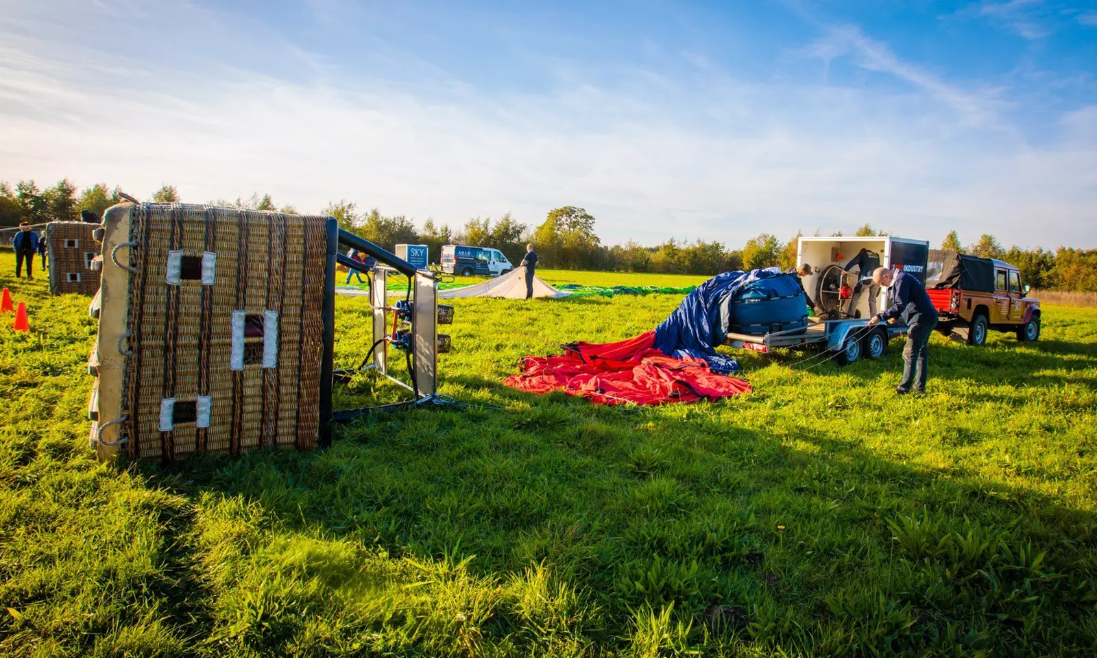 Grote hoogte: ballonvaart vanaf Breda, Den Bosch, Eindhoven of Tilburg