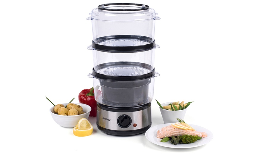 Image 5: Beldray 3-Tier Food Steamer