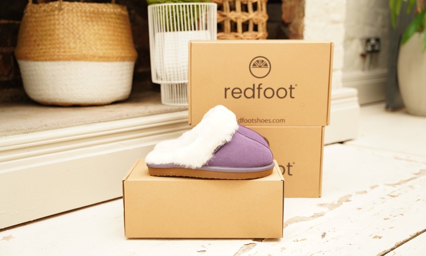 Image 30: Redfoot Ladies Sheepskin Slippers